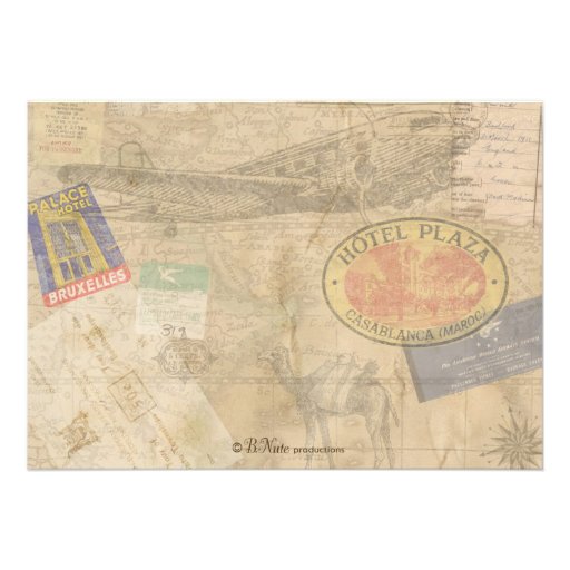 World Explorer Party Invitation