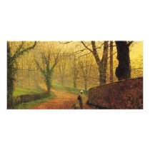 World Famous Painting Brilliant Autumn Colors Photo Card