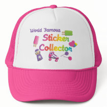 World Famous Sticker Collector hats