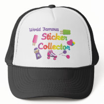 World Famous Sticker Collector hats