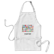 World Flag Aprons