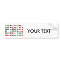 World Flag Bumper Stickers bumper stickers by 1000suns World Flag Bumper Stickers bumper stickers