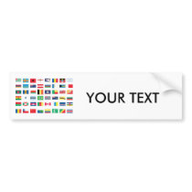 World Flag Bumper Stickers bumper stickers
