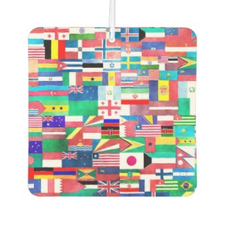World Flag Collage
