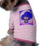 World Globe Balloon and Pink Hue Sky Doggie Shirt