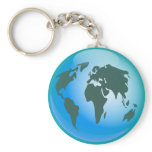 World Globe keychains