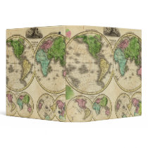 World Globular Projection Binders