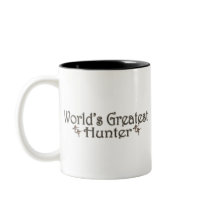 WORLD GREATEST HUNTER MUGS by friskybiz WORLD GREATEST HUNTER MUGS