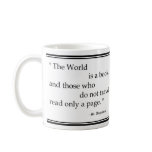 "World is a book..." Mug
