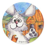 World is My Carrot Sticker stickers