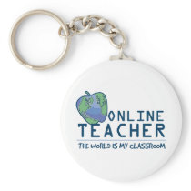 World Is My Classroom keychains