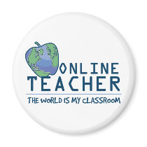 World Is My Classroom magnets