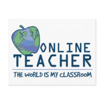 World Is My Classroom postcards