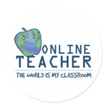 World Is My Classroom stickers
