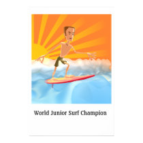 World Junior Surf Champion posters
