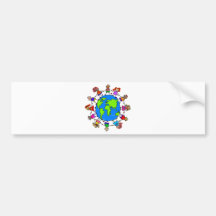 World Kids Bumper Sticker