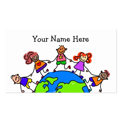 World Kids Business Cards