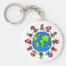 World Kids Key Chain