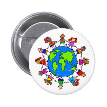 World Kids Pin