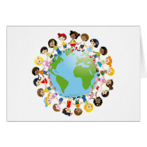 World kidz greeting cards