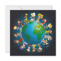 World kidz custom invitation