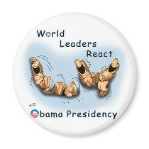 World Leaders React (Obama) magnets by ObamaWatch World Leaders React (Obama) magnets