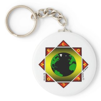 World Love Keychain keychain