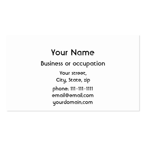 World Map, Action Painting Business Card Templates (back side)