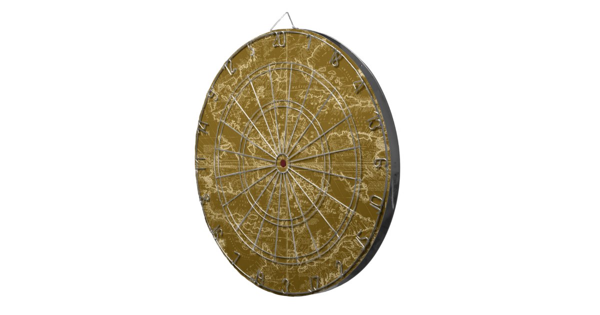 dart board world map