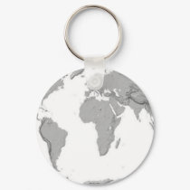 World Map Keychain by keychains_1 World Map Keychain