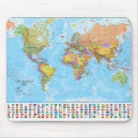 world, map, mousemat, mousepad