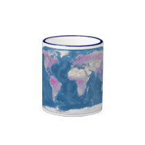 World Map mugs