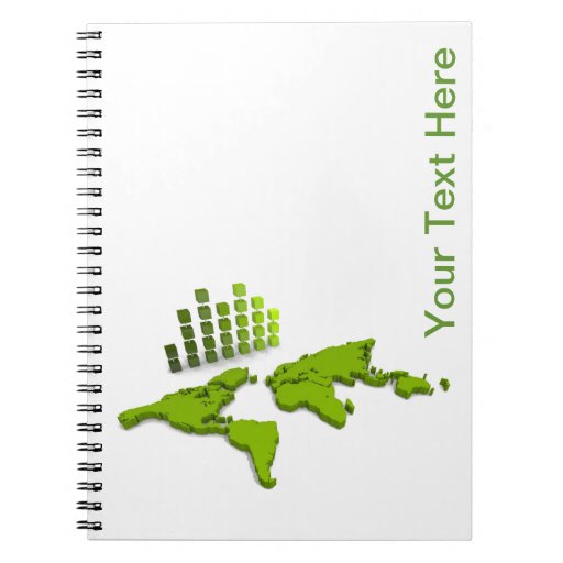 World Map Notebook