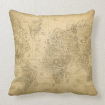 World Map pillows