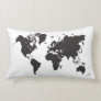 world map pillow