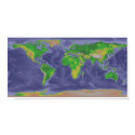 World map posters