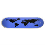 World Map Skateboard