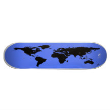 World Map Skateboard