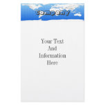 World Map Stationery