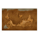 World Map - Upside Down posters by vladstudio World Map - Upside Down posters