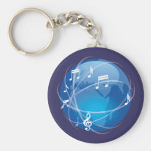 World Music Keychain