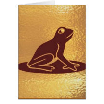 World of children - frogs, crabs, animal fam card