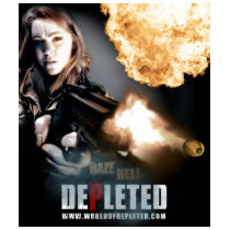 World of Depleted Flaming Bullet (Baby Doll)  Tees