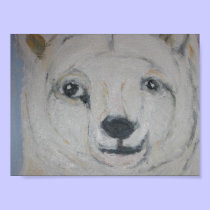 world of eric print shop the polar-bear/ and dog posters