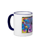 World of Hearts Drawings Mugs