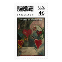 World of hearts III Postage Stamps