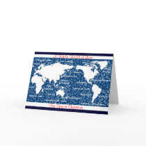 World of Love Christmas Card