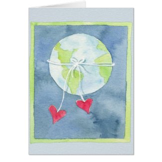 World of Love - Note Card