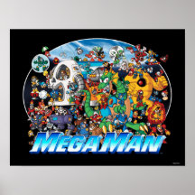 World of Mega Man Posters