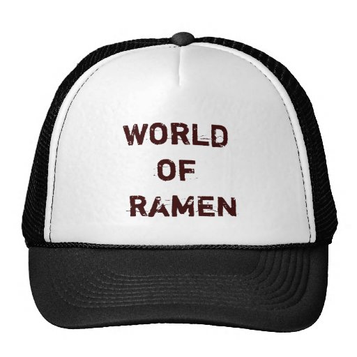 world of ramen hat Zazzle